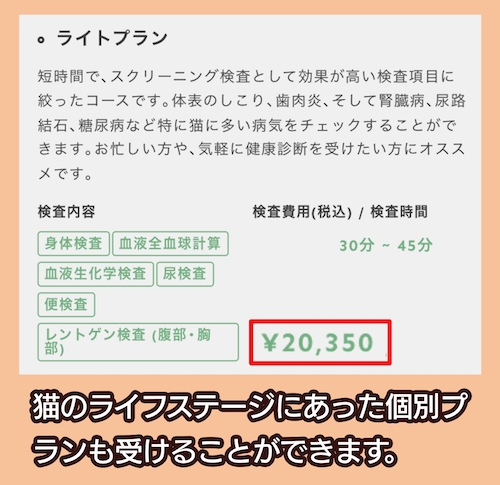 Tokyo Cat Specialistsの料金相場